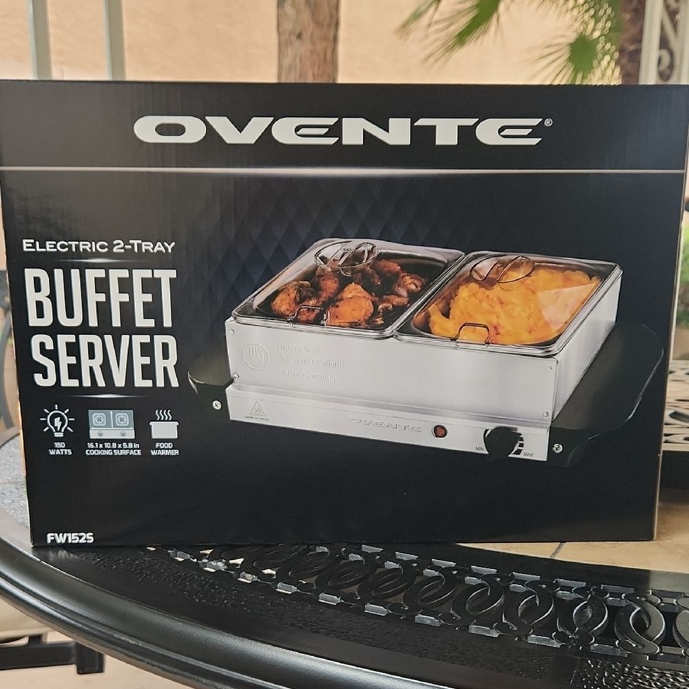 Ovente Electric Buffet Server NEW IN BOX